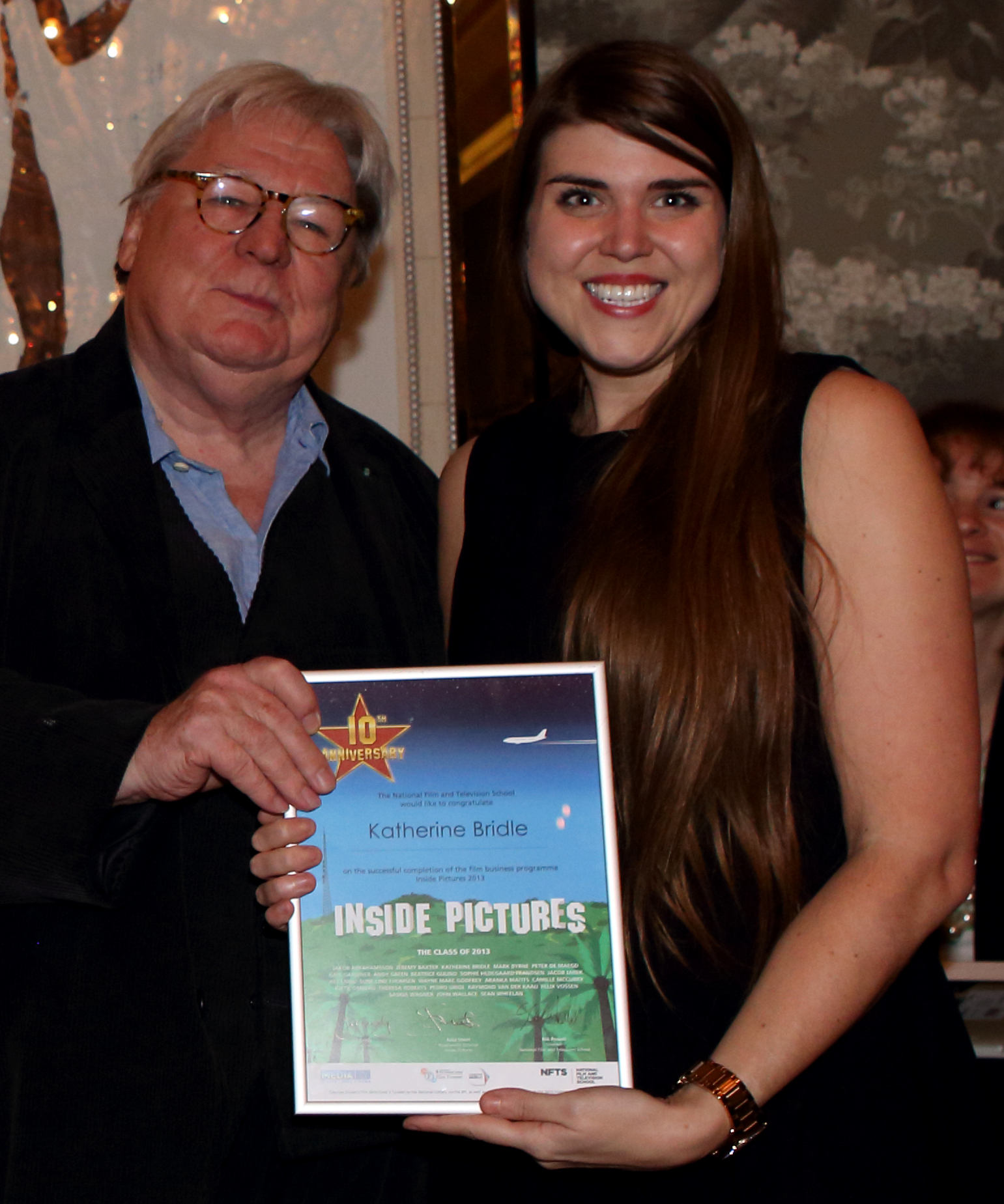 Katherine Bridle graduating from Inside Pictures 2013